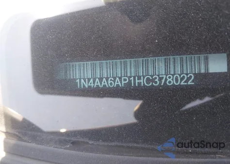 2017 Nissan Maxima 3.5 Platinum/3.5 S/3.5 Sl/3.5 Sr/3.5 Sv from USA, damaged, VIN 1N4AA6AP1HC378022